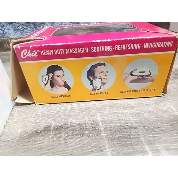 Chic heavy duty massager soothing refreshing invigorating! tested original box - Picture 9 of 12